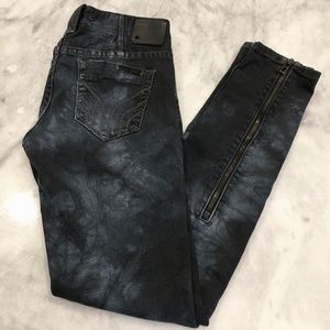 Armani Exchange Tie Dye Skinny Jeans